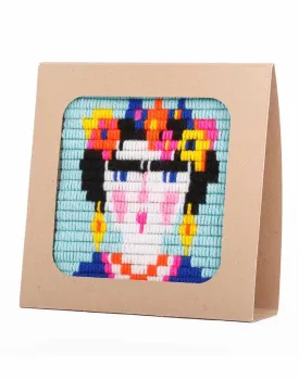 Frida Needlepoint Kit, Sozo DIY