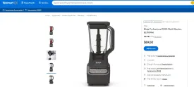 122821008 NINJA PROFESSIONAL BLENDER 1000 WATTS