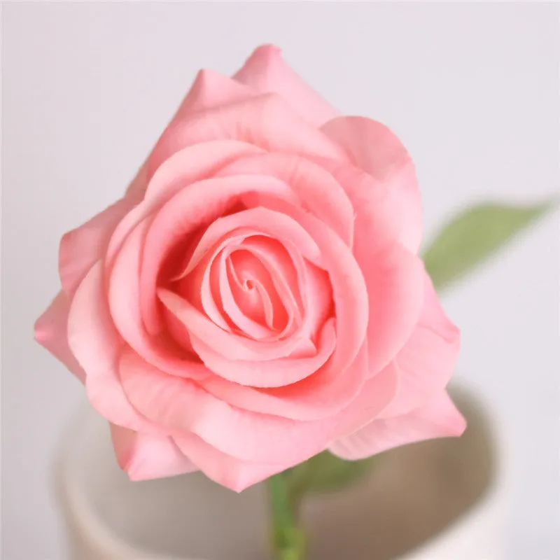 15pcs Realistic Artificial Rose Bouquet