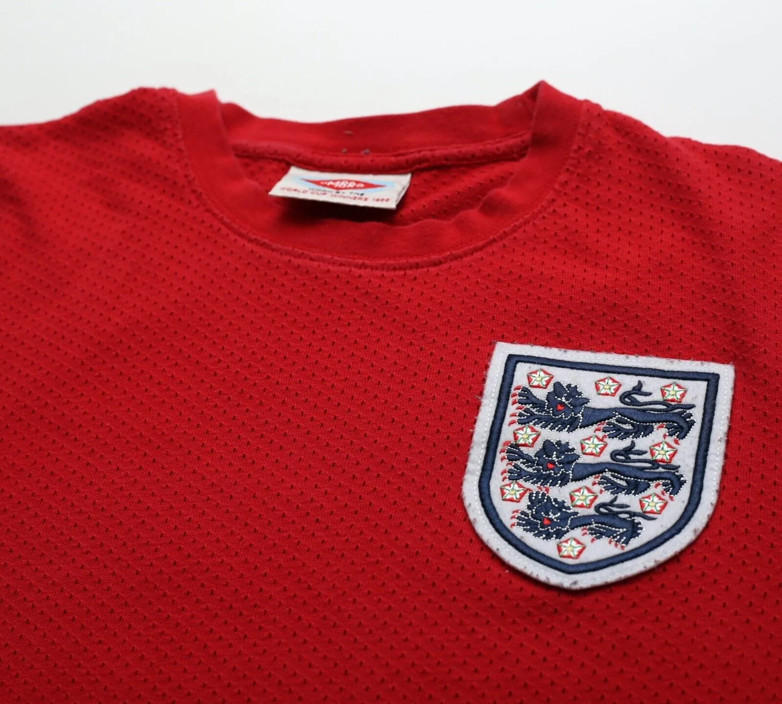 1970 Bobby MOORE #6 England Vintage Umbro Away Football Shirt (M) West Ham Utd