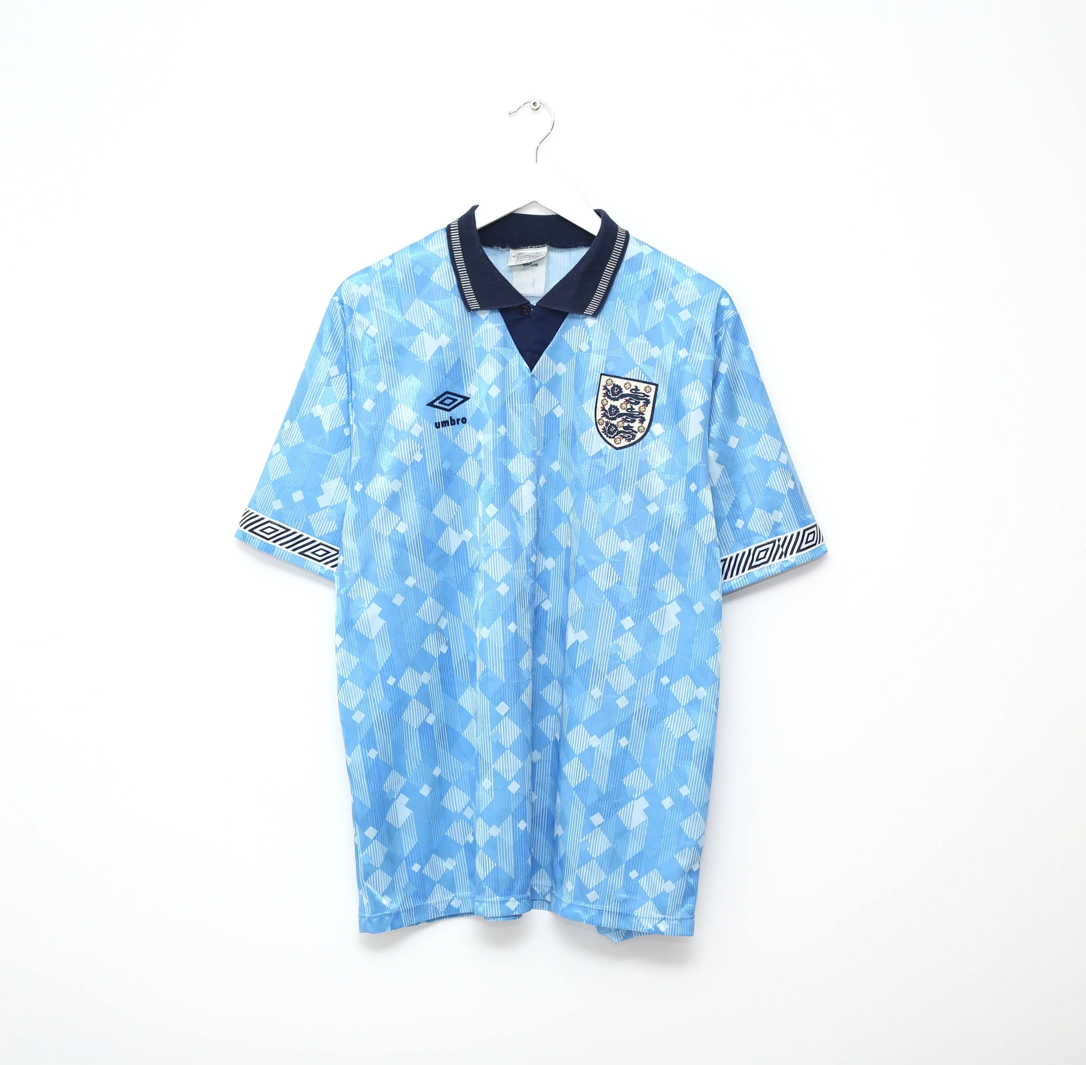 1990/92 ENGLAND Vintage Umbro 3rd Football Shirt (L/XL) Italia 90 NEW ORDER