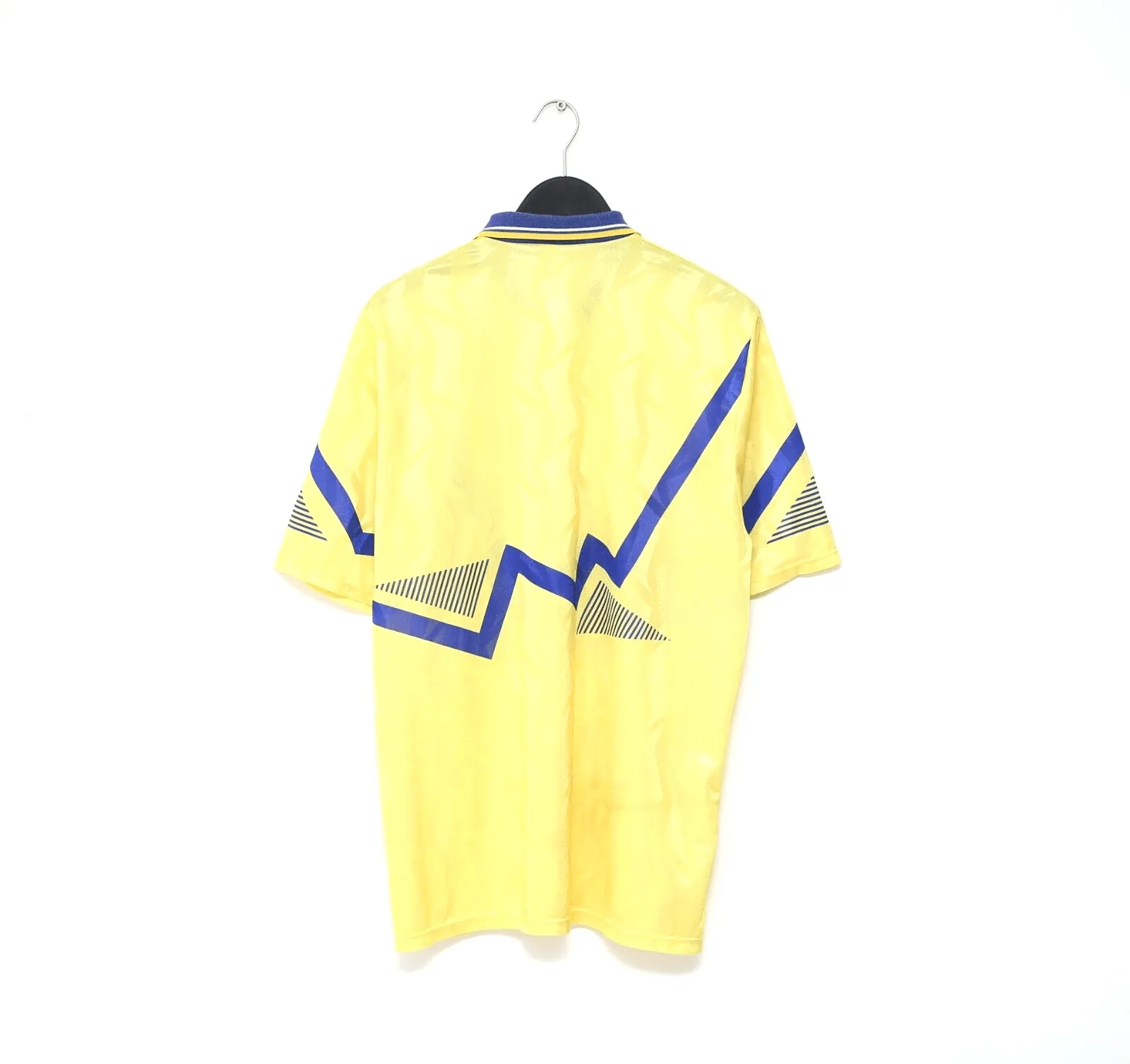 1990/92 EVERTON Vintage Umbro Away Football Shirt Jersey (L)