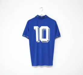 1992/93 BAGGIO #10 Italy Vintage Diadora Home Football Shirt (M)