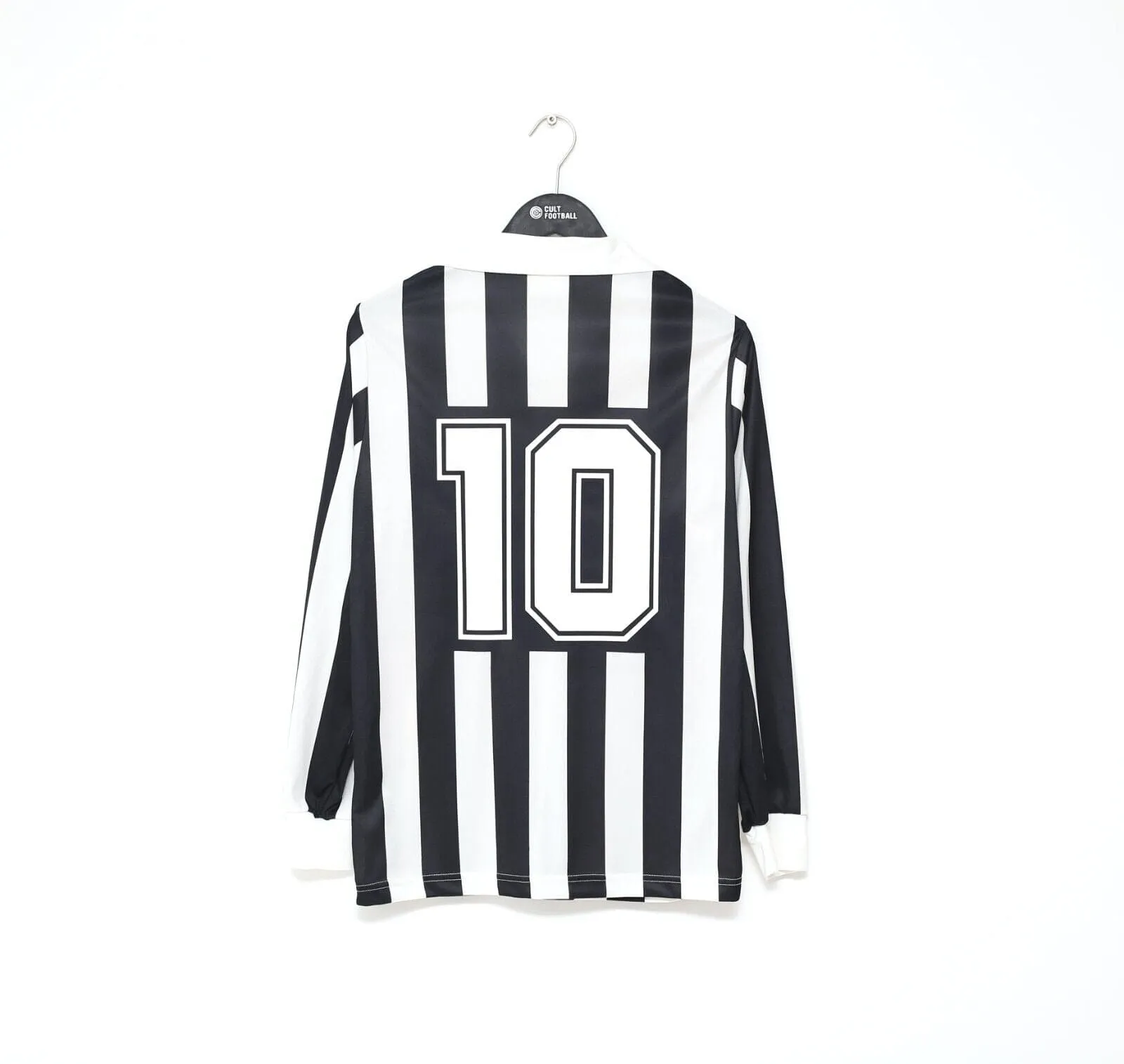 1992/94 BAGGIO #10 Juventus Vintage Kappa Home LS Football Shirt Jersey (S/M)