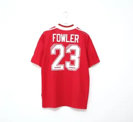 1995/96 FOWLER #23 Liverpool Adidas Home Football Shirt (XL)