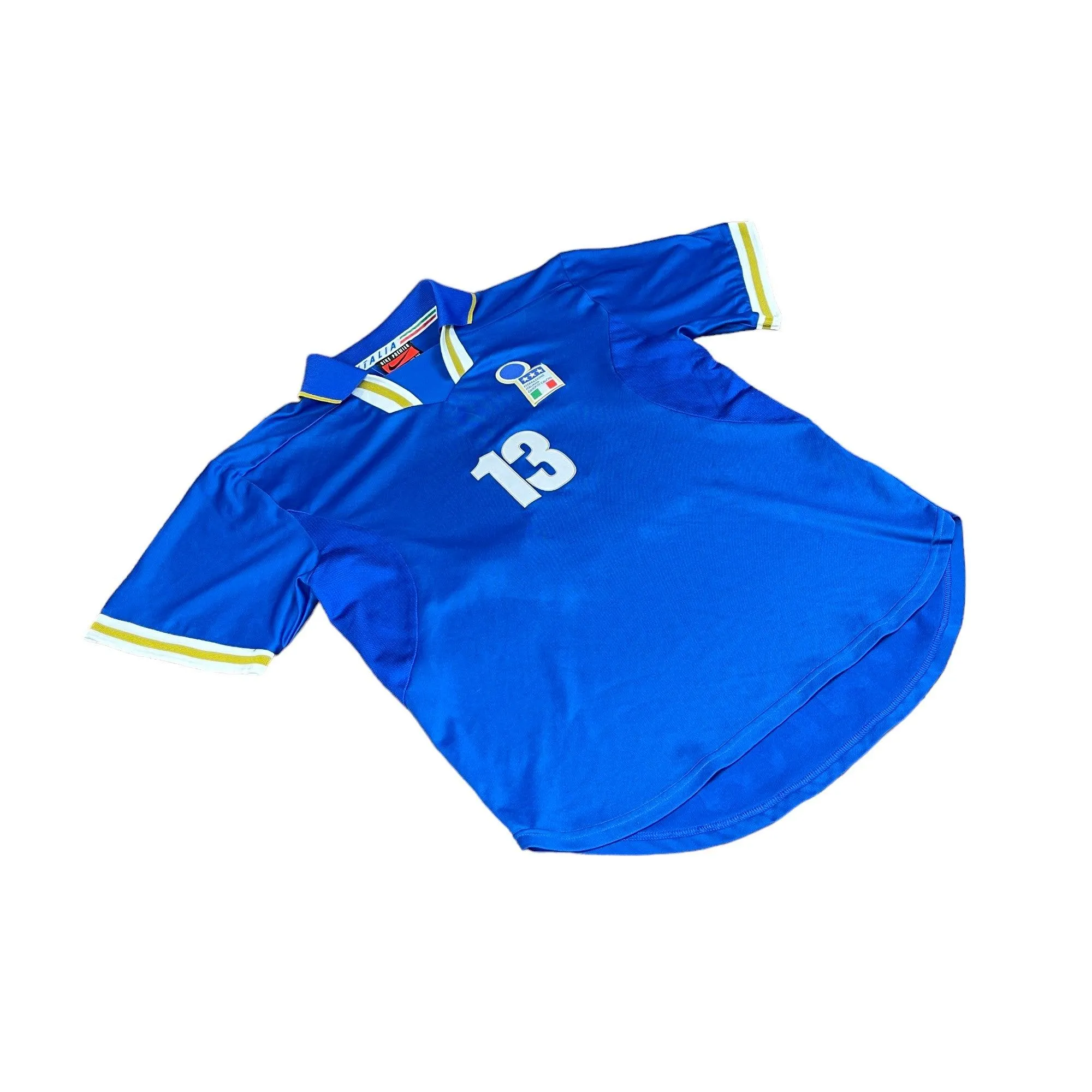 1996-97 Blue Italy Shirt - Large