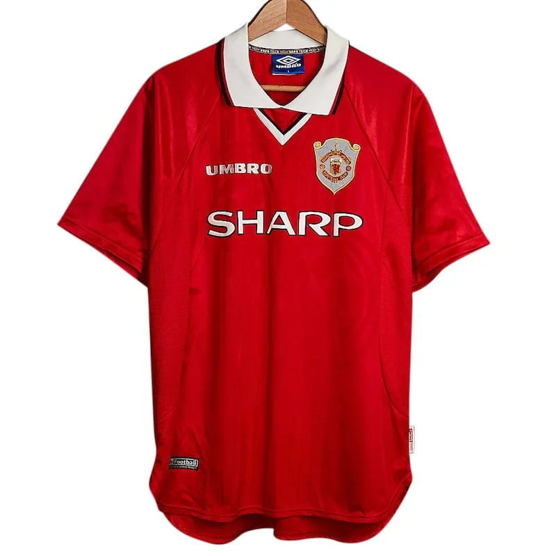 1997-98 Manchester United Champions League shirt L