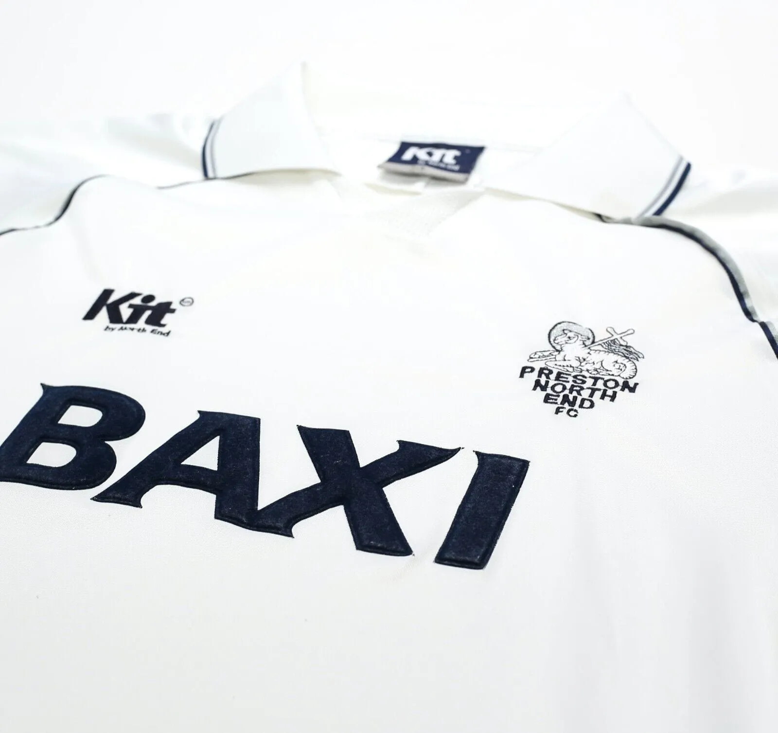 1998/00 PRESTON NORTH END Vintage Kit By North End Football Shirt (L)