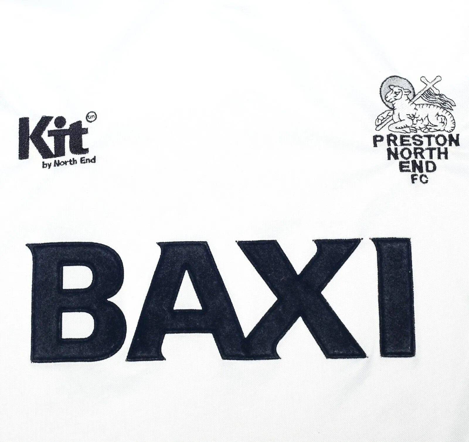 1998/00 PRESTON NORTH END Vintage Kit By North End Football Shirt (L)