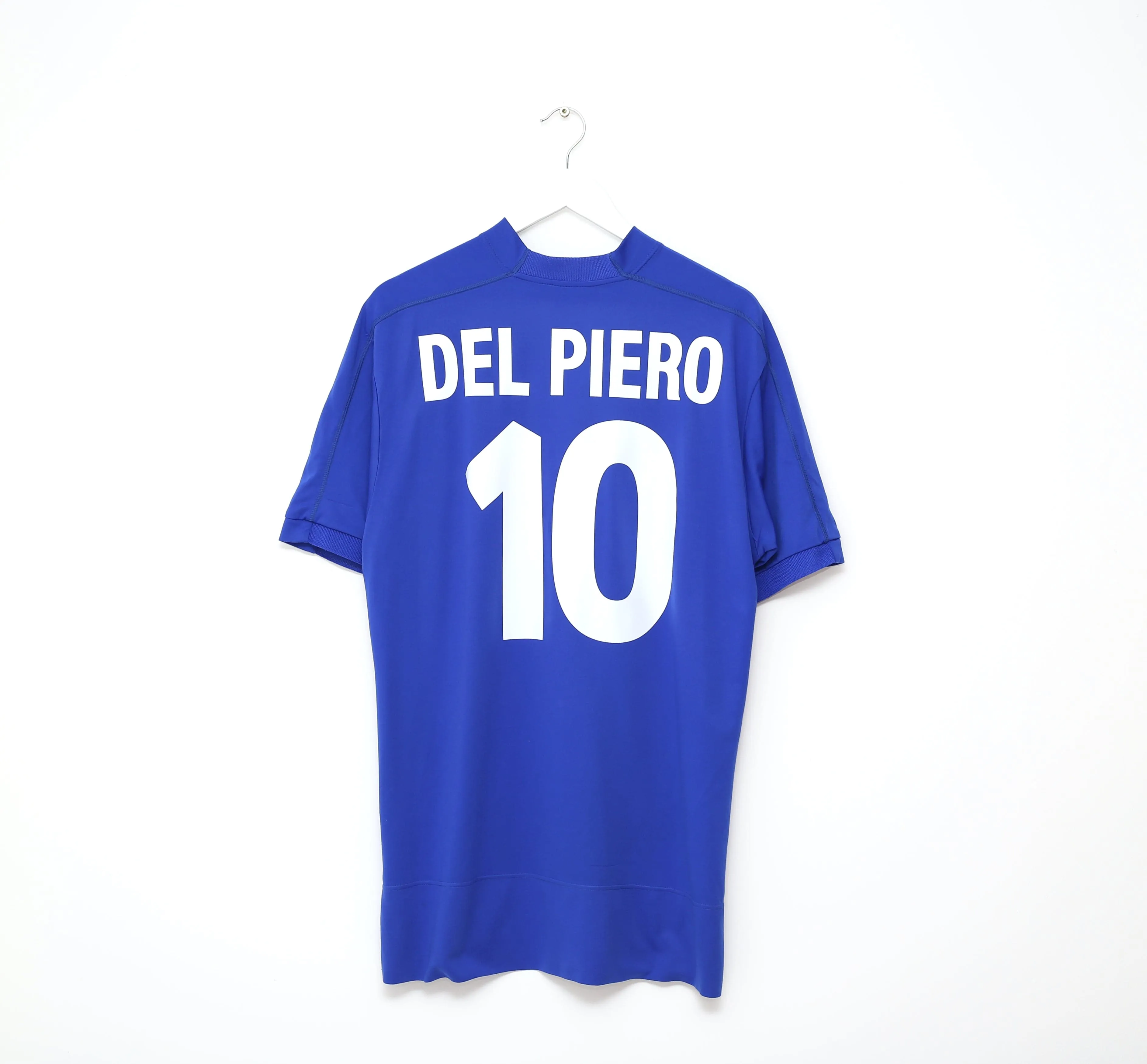 1998/99 DEL PIERO #10 Italy Vintage Kappa Football Shirt Jersey (L/XL)