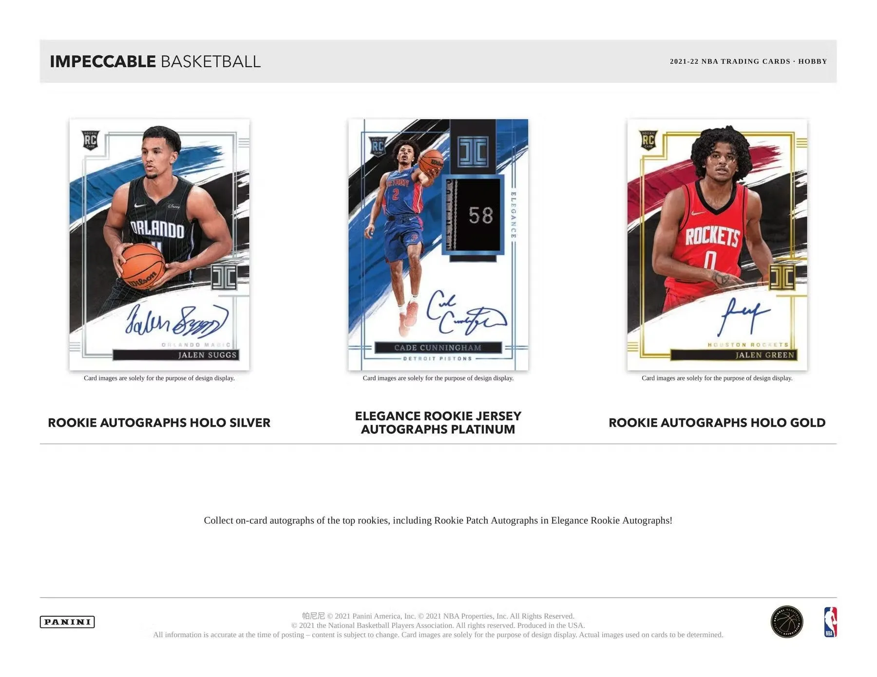 2021-22 Panini Impeccable Basketball Hobby Box