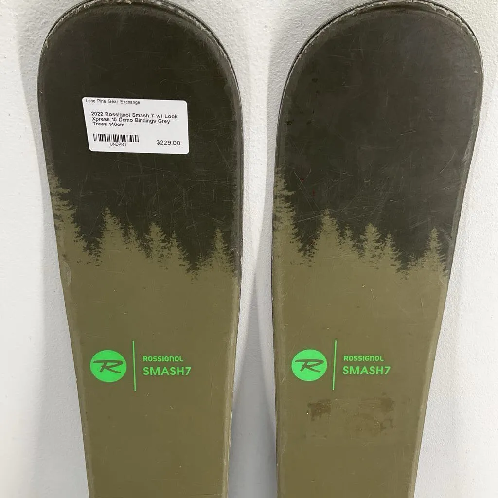 2022 Rossignol Smash 7 w/ Look Xpress 10 Demo Bindings