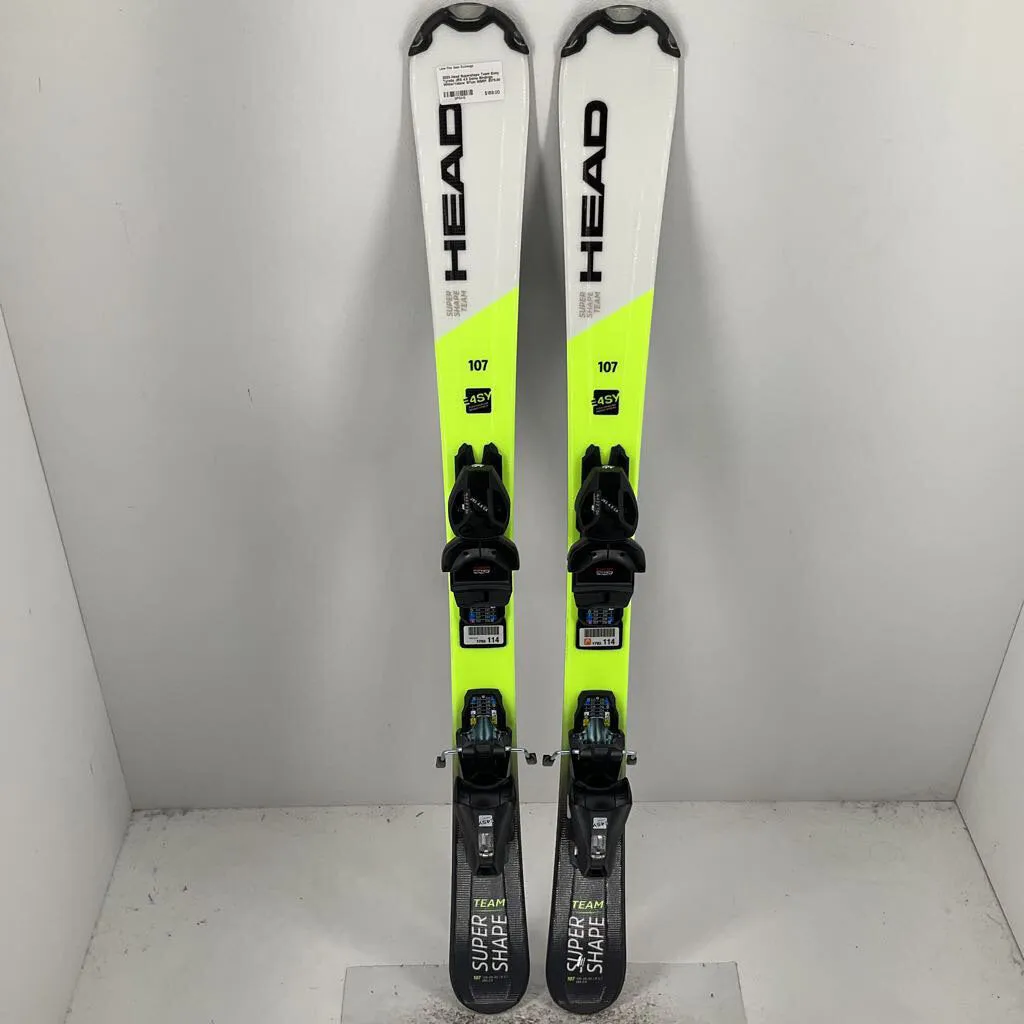 2023 Head Supershape Team Easy Tyrolia JRS 4.5 Demo Bindings