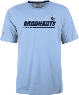 2024 Toronto Argonauts CFL Football New Era Reign Logo Sideline T Shirt  - Powder Blue