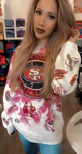 49ers All Over Sweatshirt