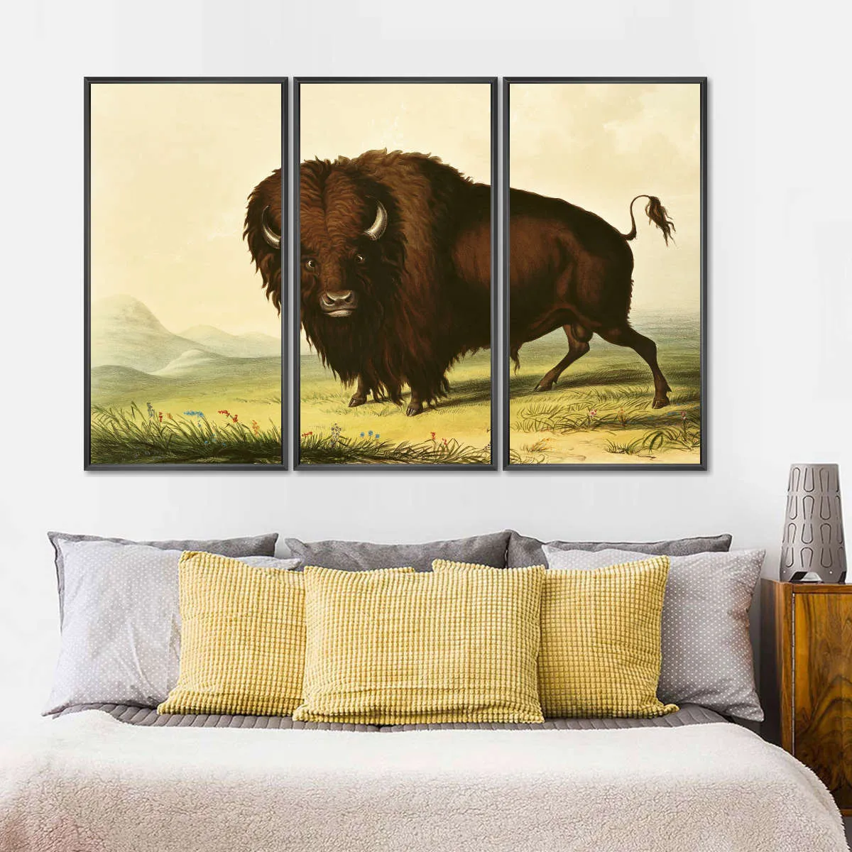 A Bison Wall Art