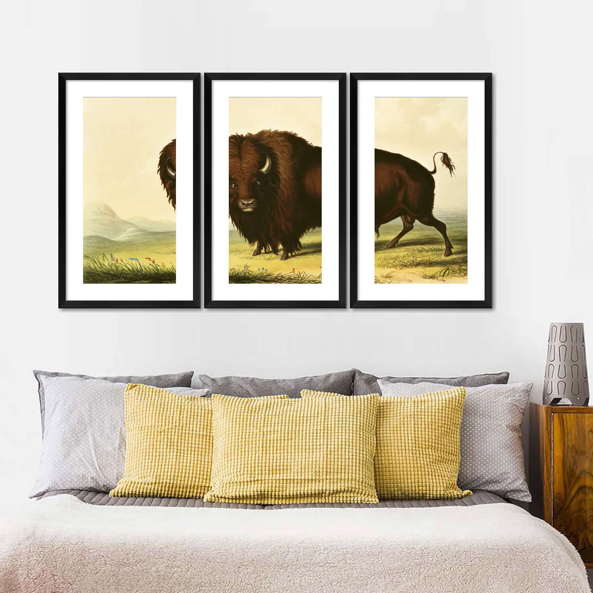 A Bison Wall Art