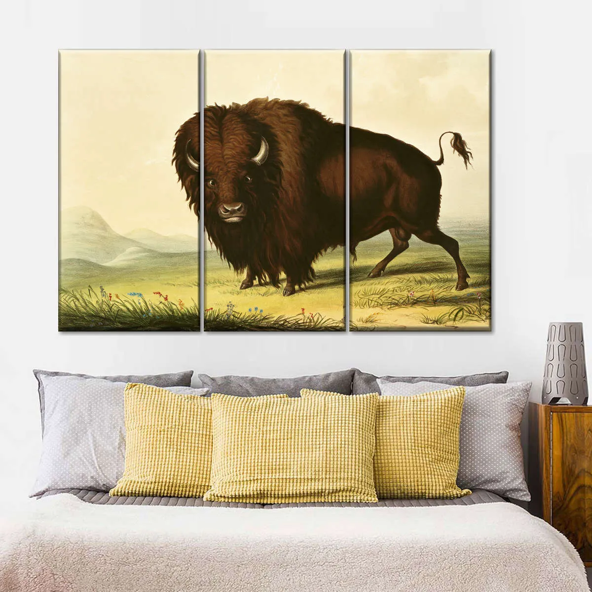 A Bison Wall Art