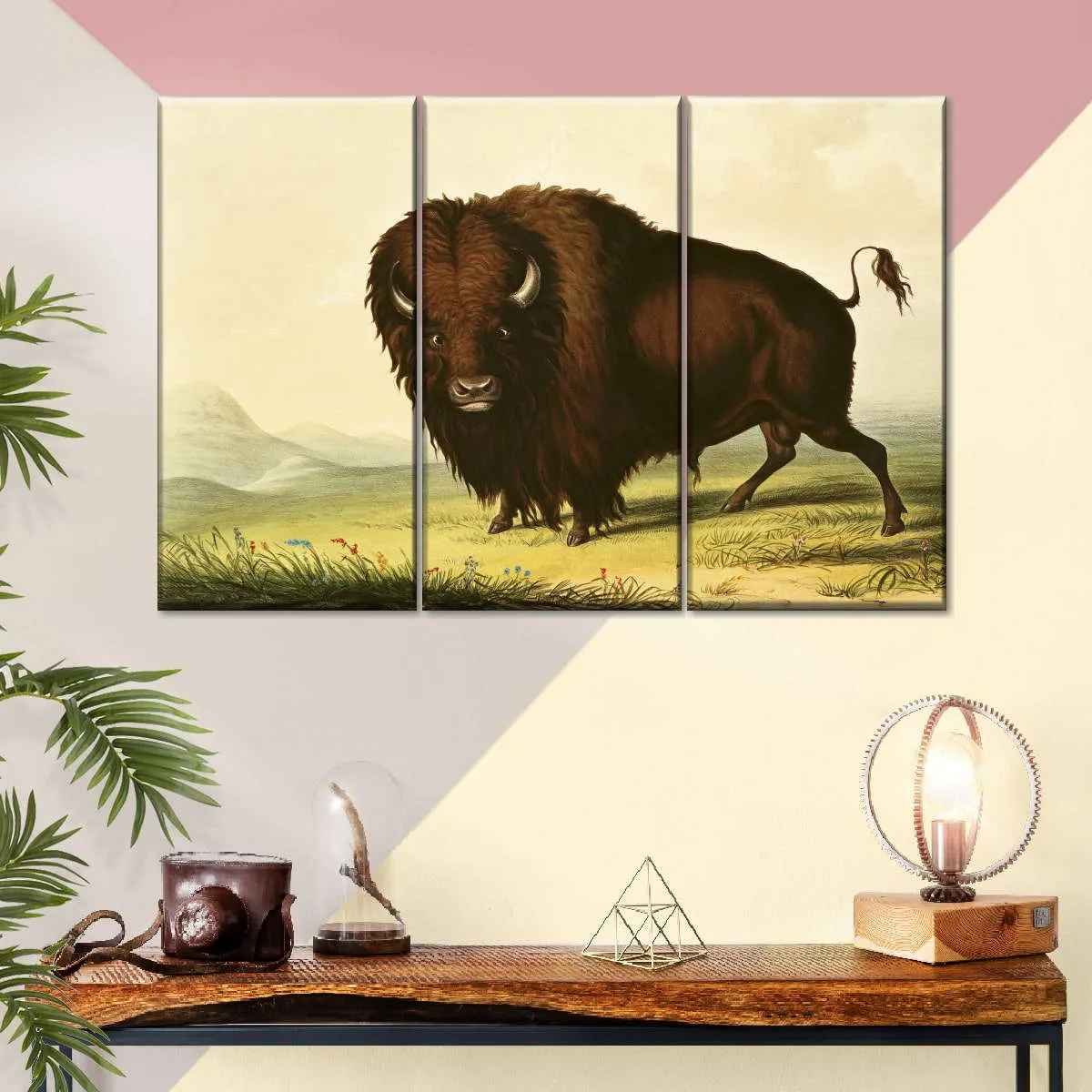 A Bison Wall Art