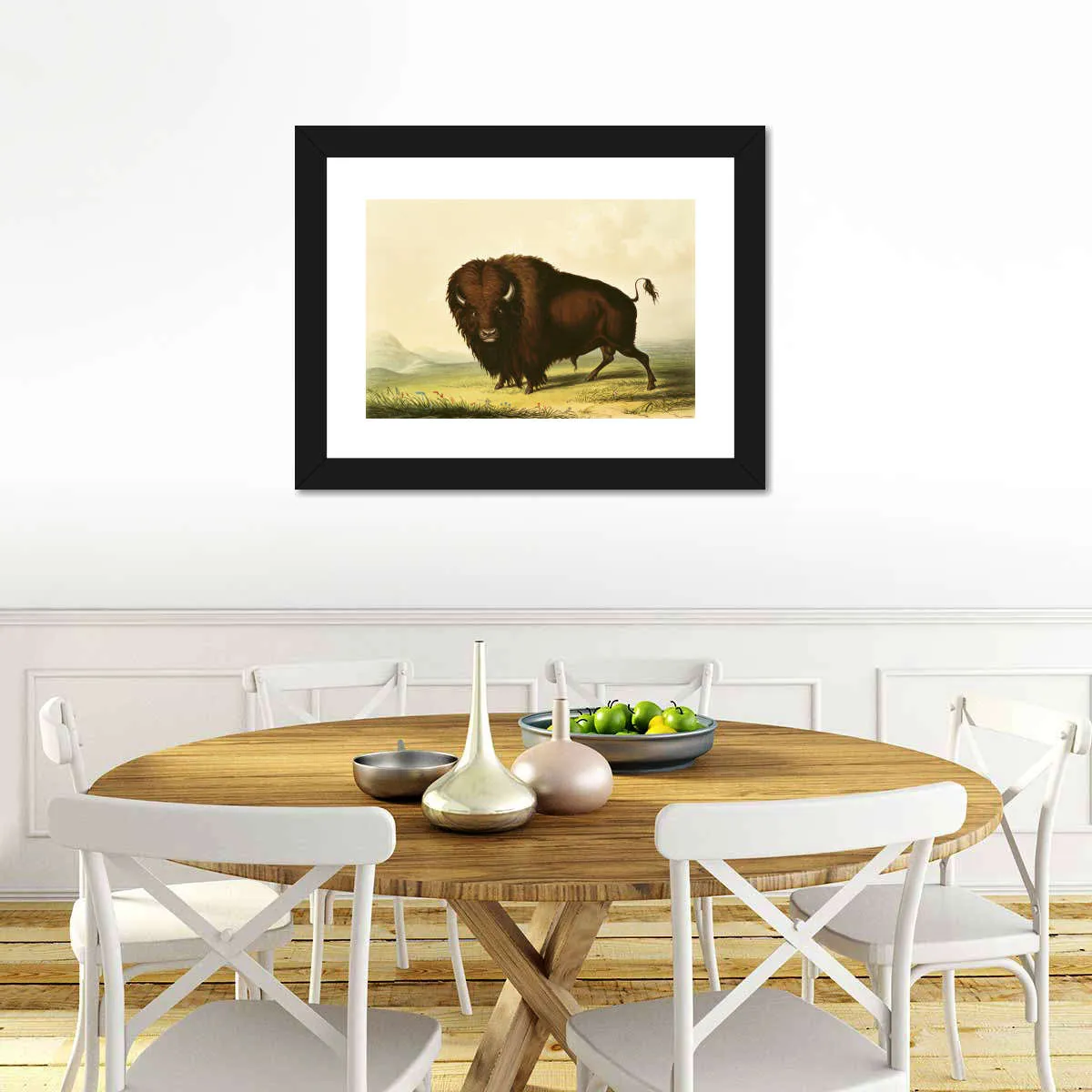 A Bison Wall Art