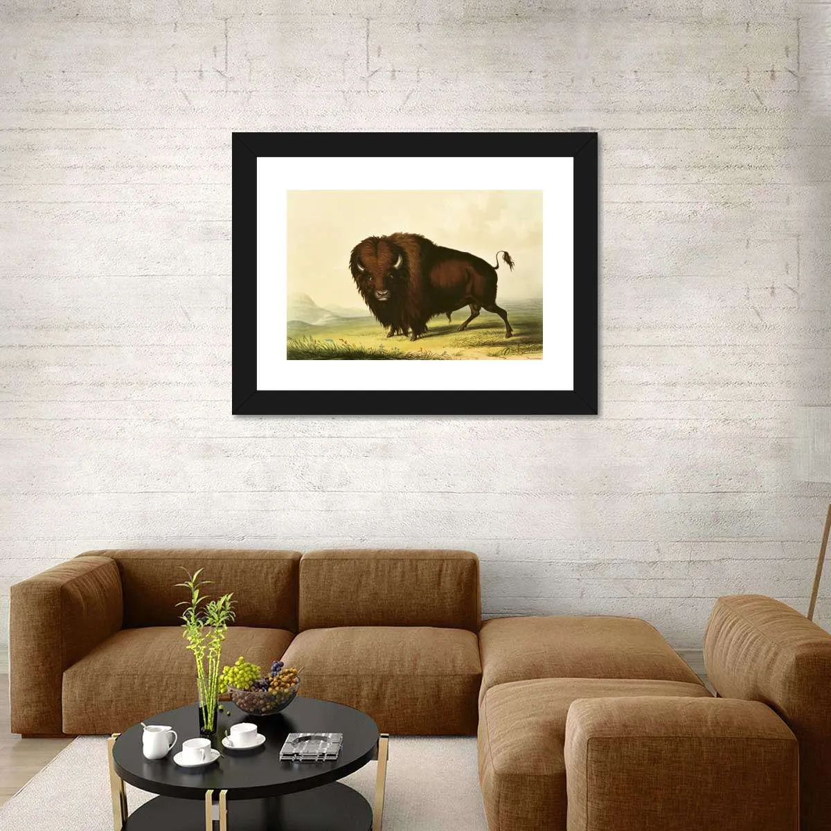 A Bison Wall Art