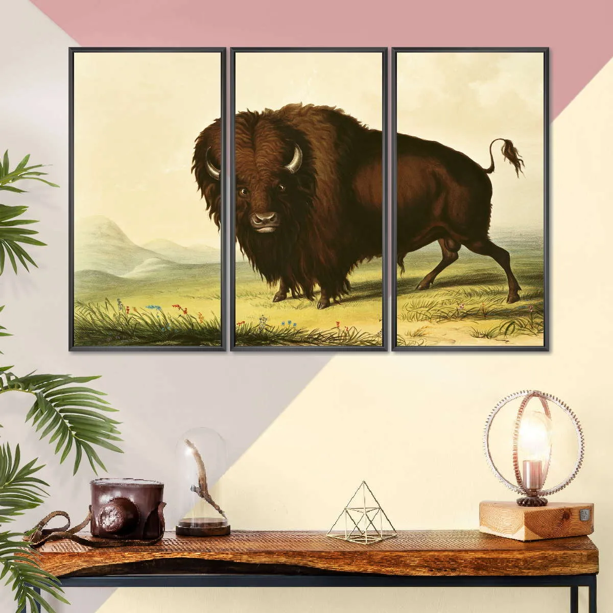 A Bison Wall Art