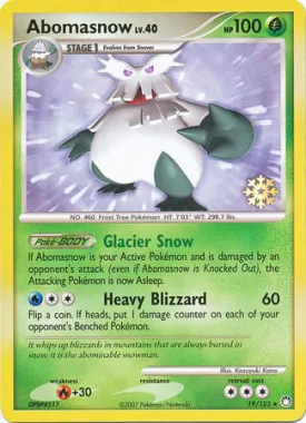 Abomasnow (19/123) [Countdown Calendar Promos]