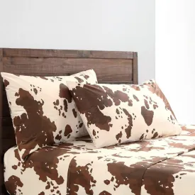 All-Over Cowhide Print Sheets