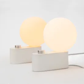 Alumina Multi-Use Lamp in Chalk - Set of 2