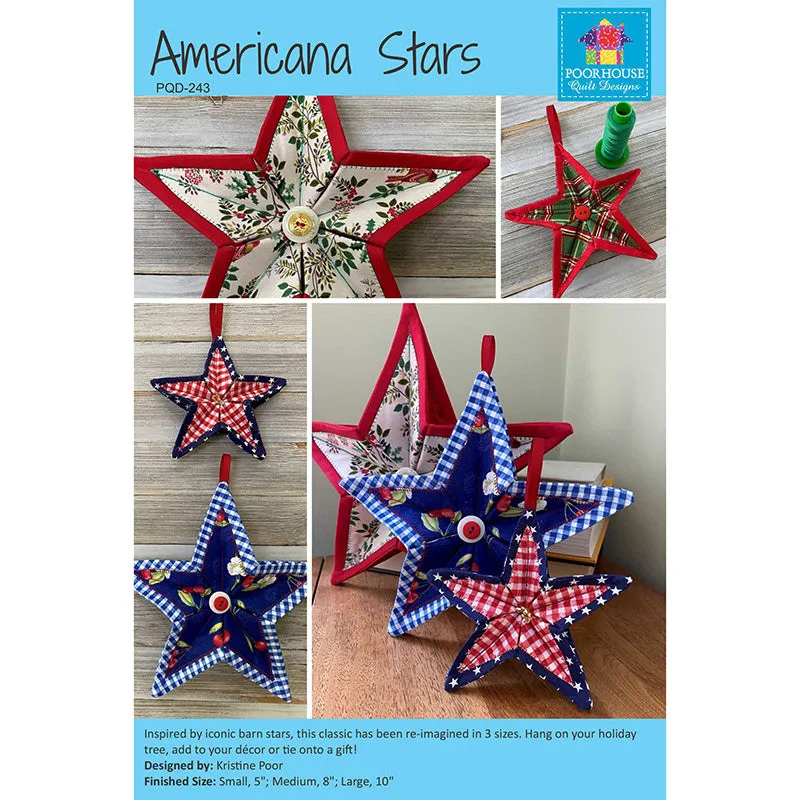 Americana Stars Ornament Pattern