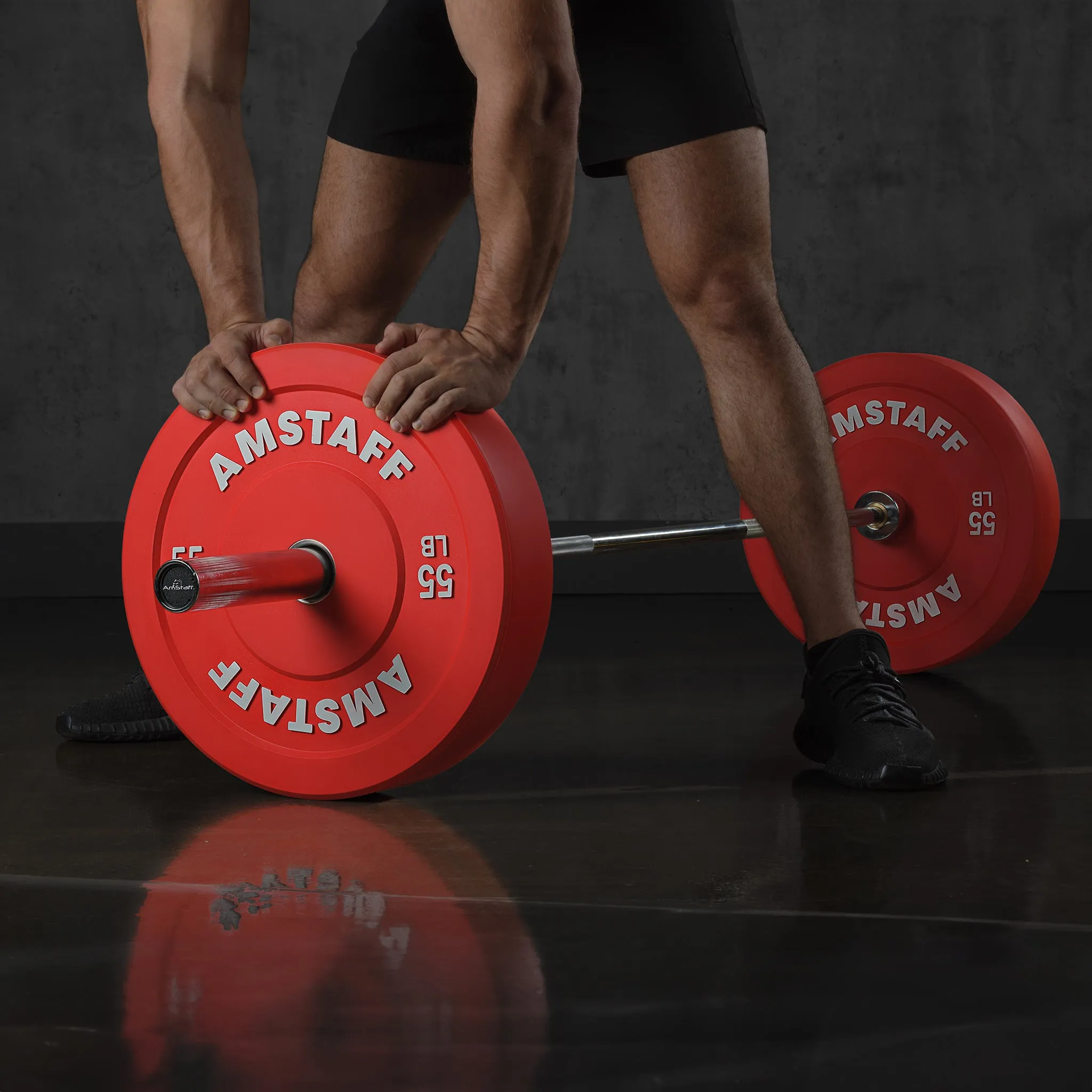 AmStaff Fitness Coloured Bumper Plates