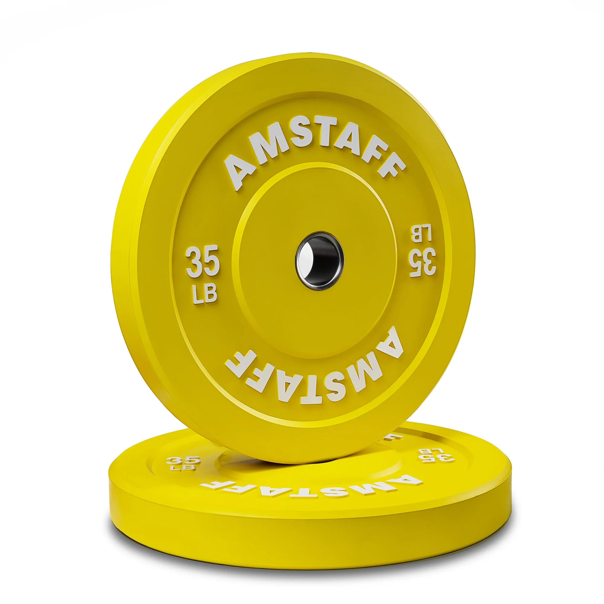 AmStaff Fitness Coloured Bumper Plates