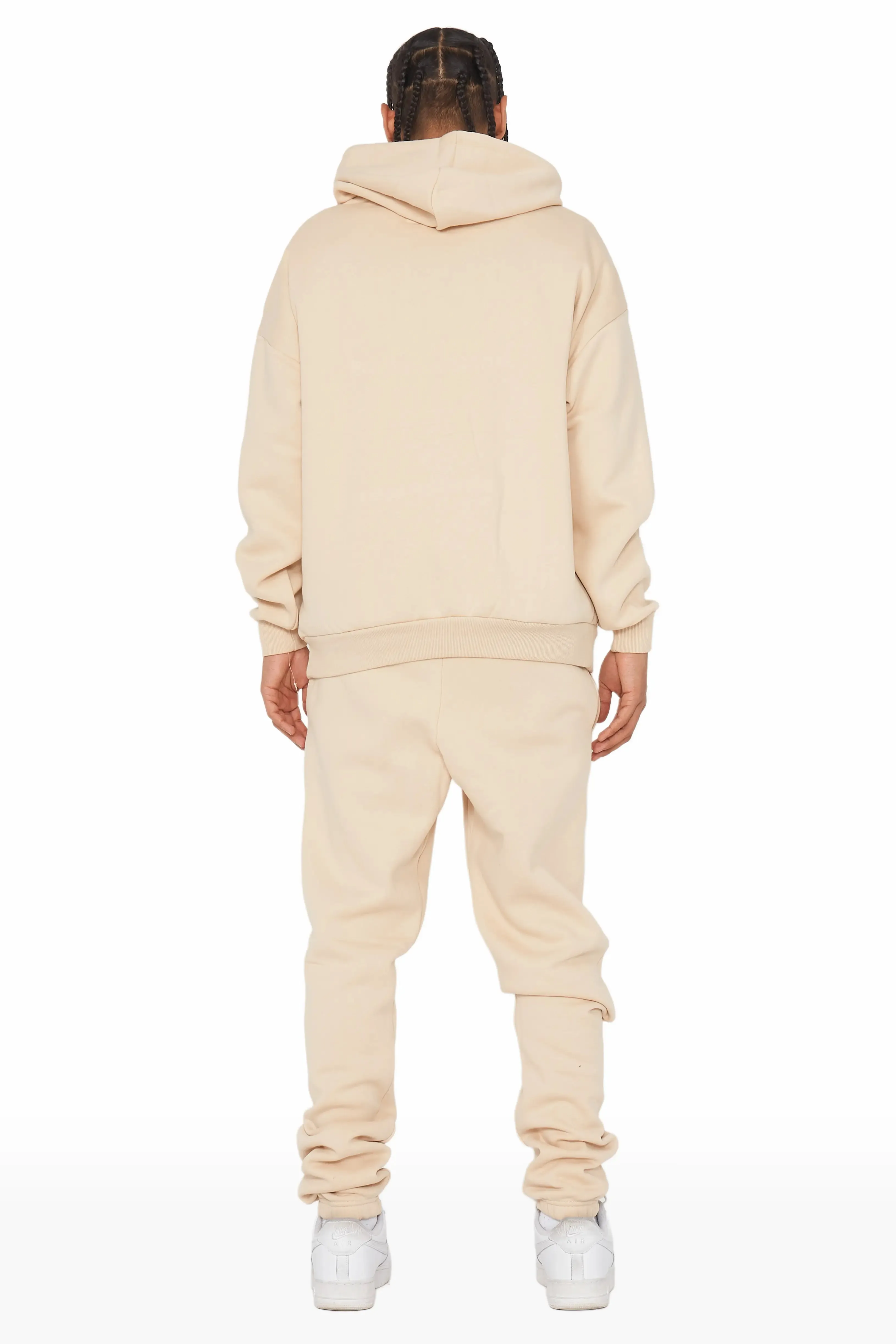 Anders Beige Relaxed Fit Track Set