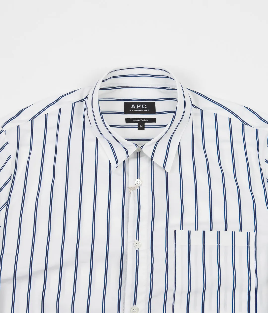 A.P.C. Rami Shirt - Steel Blue