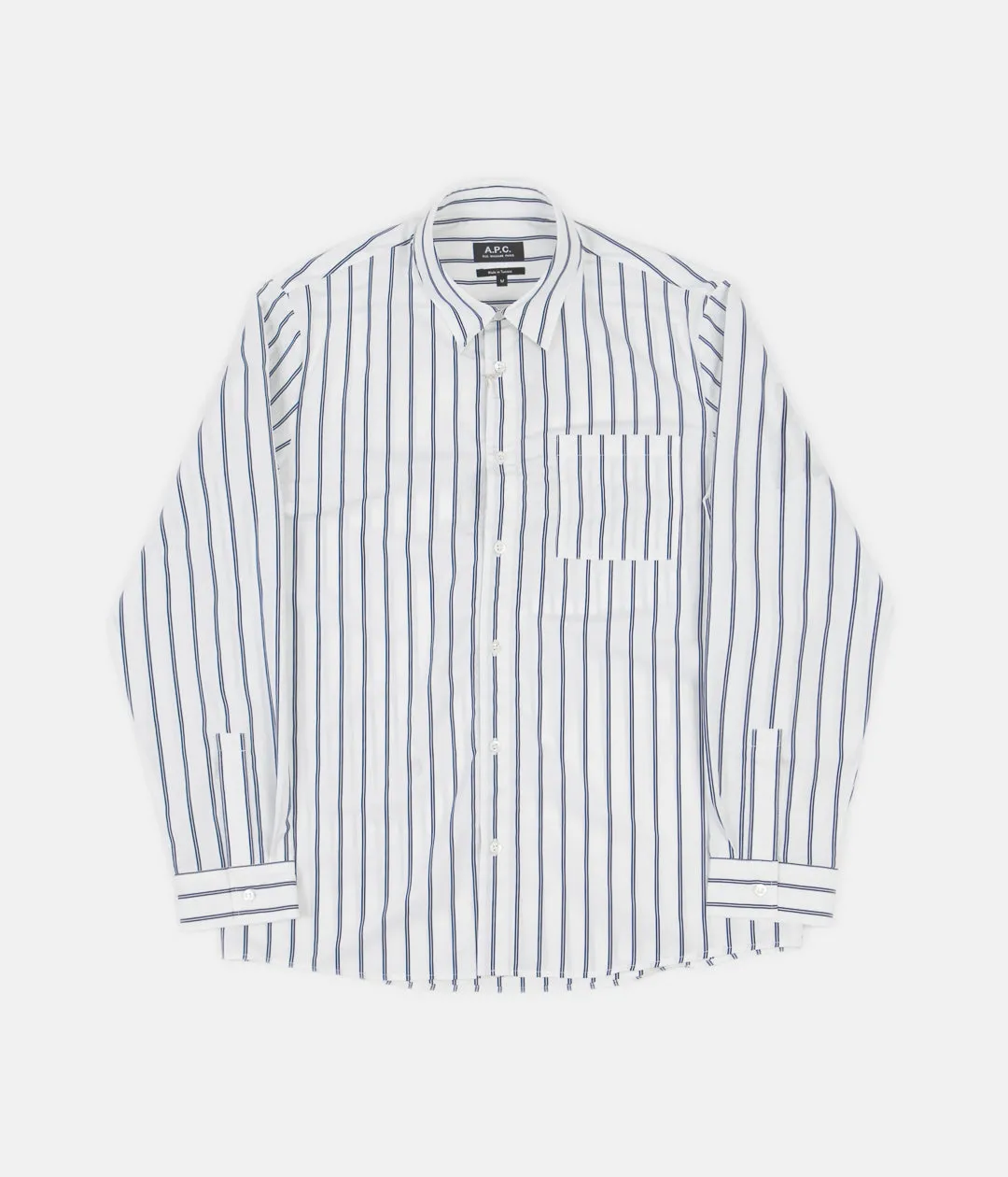 A.P.C. Rami Shirt - Steel Blue