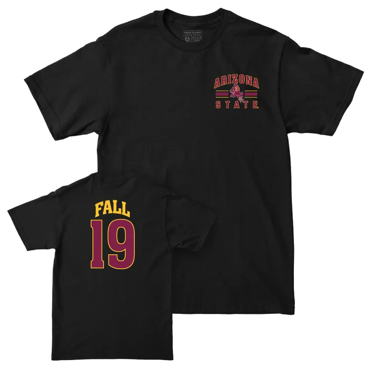 Arizona State Football Black Victory Tee - Adama Fall