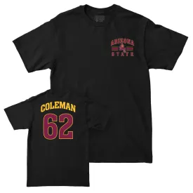 Arizona State Football Black Victory Tee  - Ben Coleman