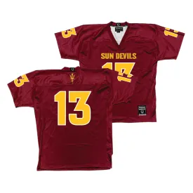 Arizona State Football Maroon Jersey - Roman Pitre