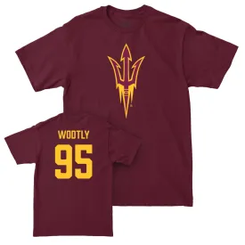 Arizona State Football Maroon Legacy Tee  - Justin Wodtly