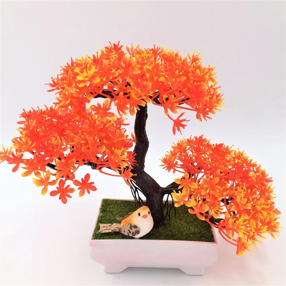 Artificial Sakura Bonsai with Vase