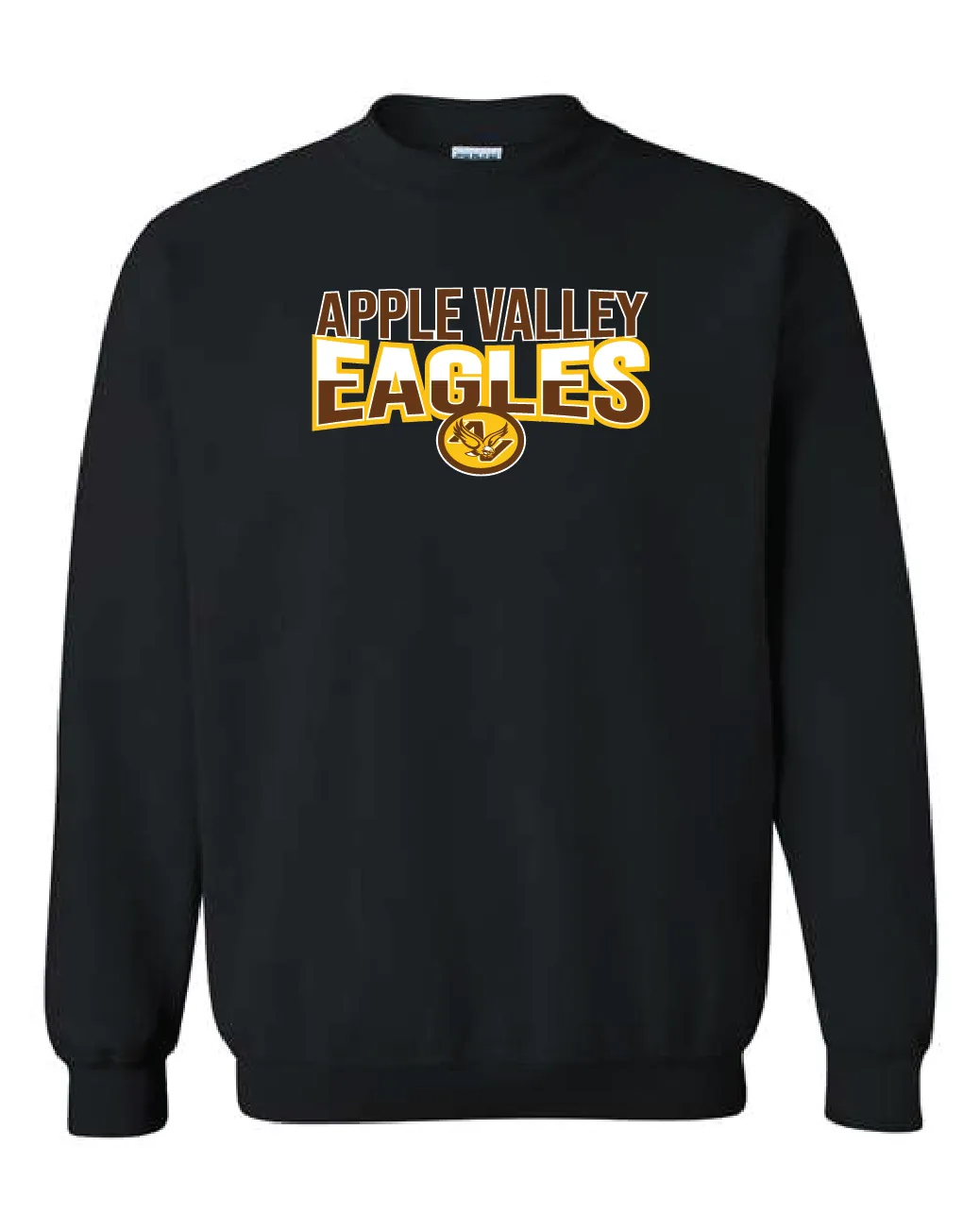 AV Football - Youth & Adult Crew Sweatshirt - Black