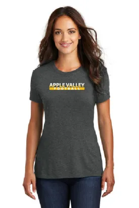 AV Highschool Football - District Women’s Perfect Tri ® Tee - Black Frost