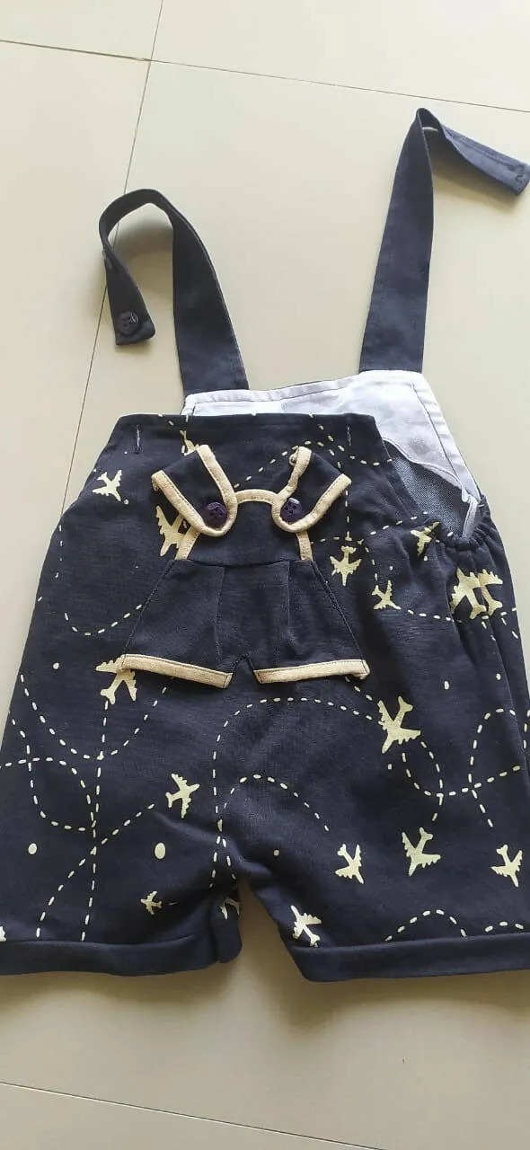 Baby Boy Dungaree Set