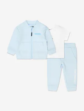 Baby Boys 3 Piece Tracksuit Set in Blue