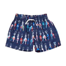 Baby Boys Swim Trunk - Navy Buoys