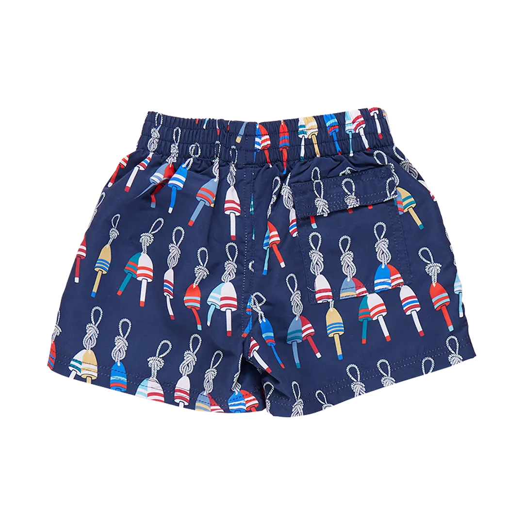 Baby Boys Swim Trunk - Navy Buoys