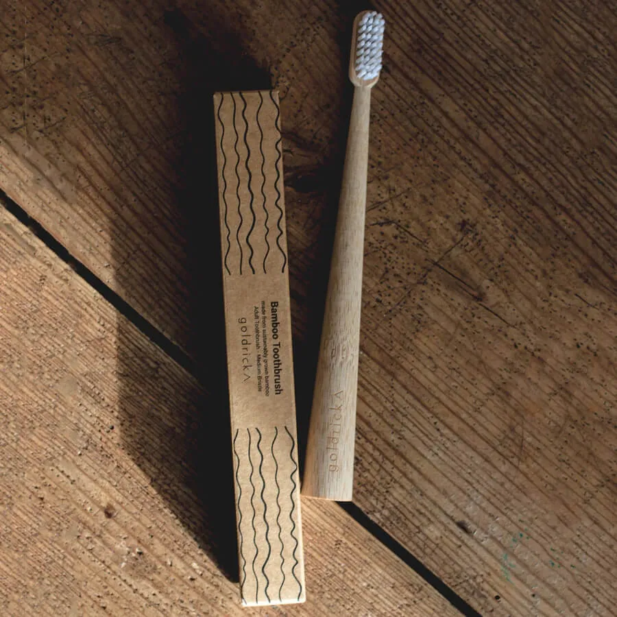 Bamboo Toothbrush (Kid or Adult) by Goldrick