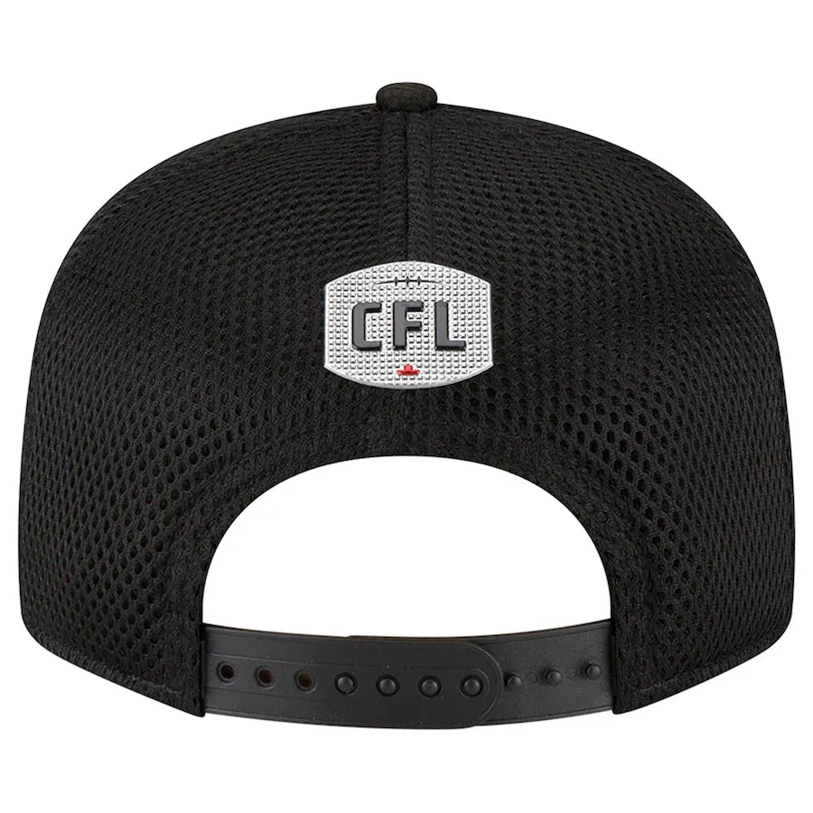 BC Lions CFL Football New Era Sideline 9FIFTY Snapback Hat - Black