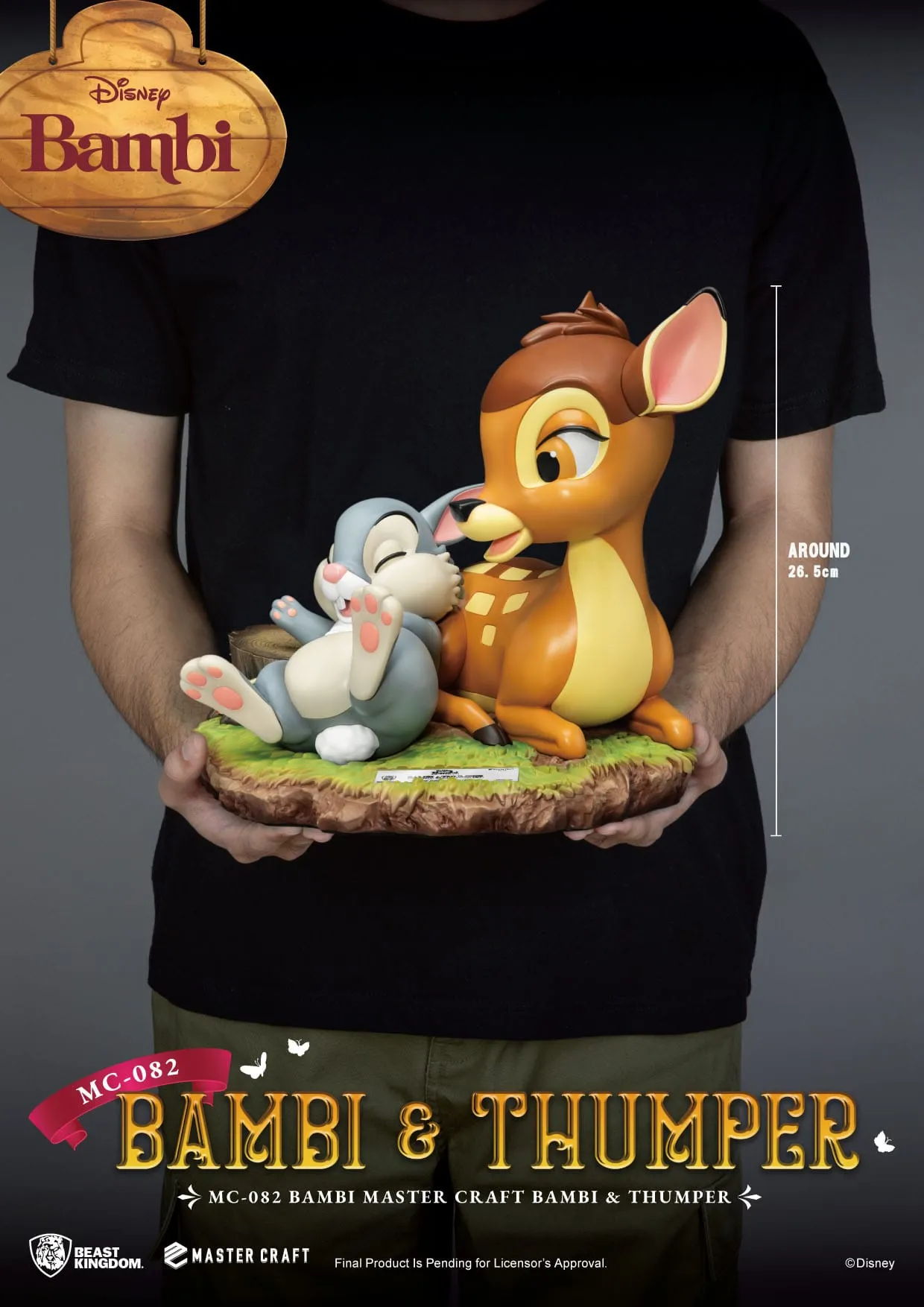 Beast Kingdom Disney Bambi & Thumper Master Craft Statue