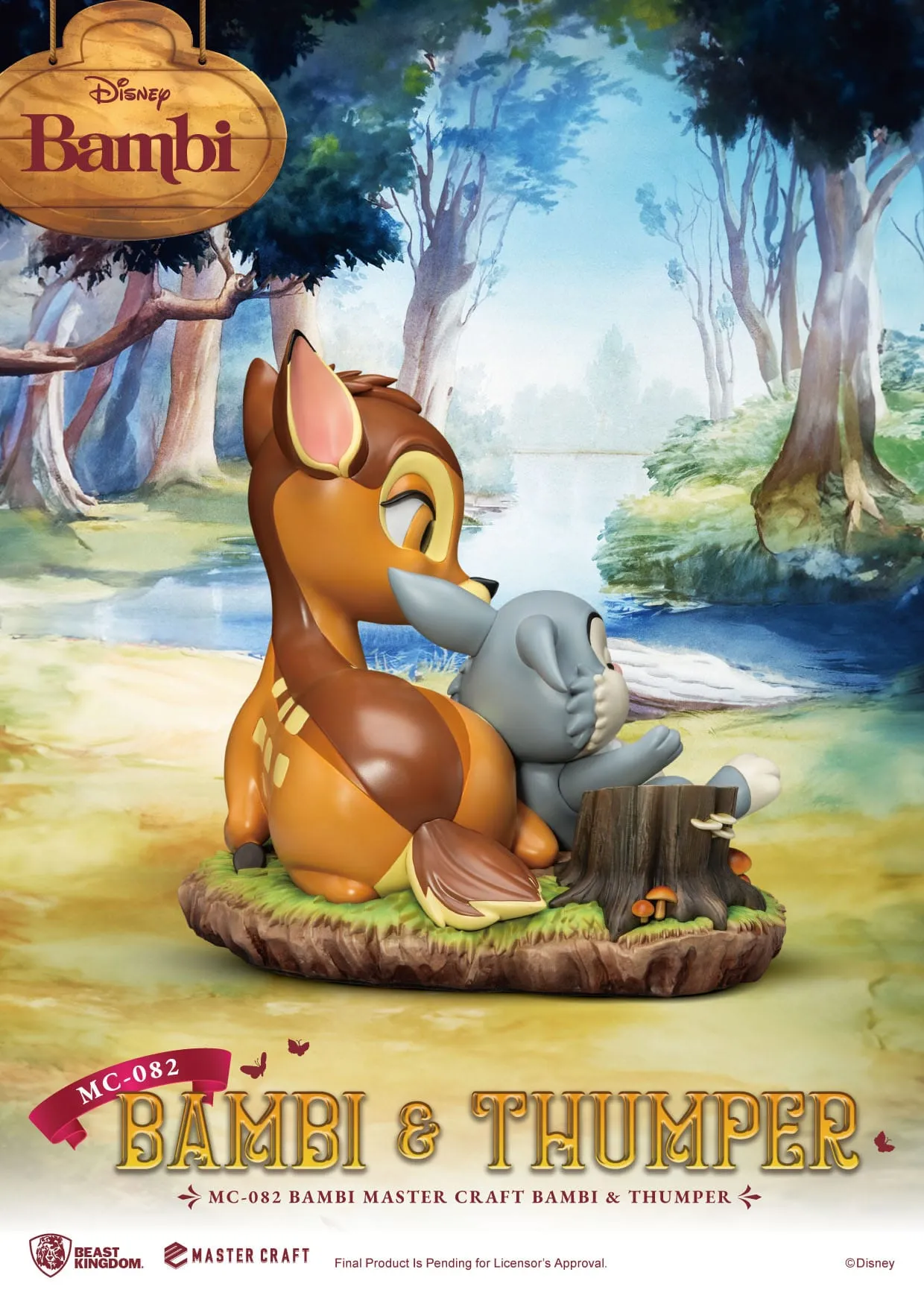 Beast Kingdom Disney Bambi & Thumper Master Craft Statue